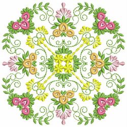 Floral Quilt Blocks 05(Sm)