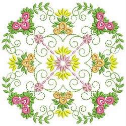 Floral Quilt Blocks 08(Lg)
