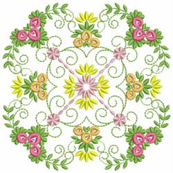 Floral Quilt Blocks 08(Lg)