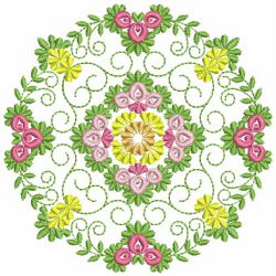 Floral Quilt Blocks 09(Md) machine embroidery designs