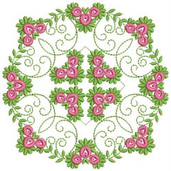 Floral Quilt Blocks 17(Md) machine embroidery designs