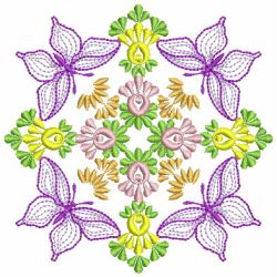 Butterfly Quilt Blocks 2 03(Lg) machine embroidery designs