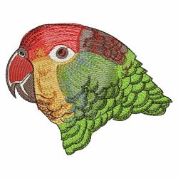 Cute Parrots 3 07(Md) machine embroidery designs