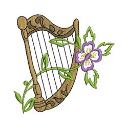 Musical Instruments 2 09 machine embroidery designs