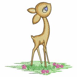 Adorable Deer 01(Lg) machine embroidery designs