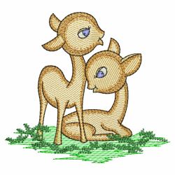 Adorable Deer 03(Lg) machine embroidery designs