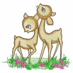Adorable Deer 04(Lg) machine embroidery designs