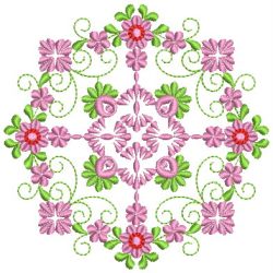 Floral Quilt Blocks 2 07(Md) machine embroidery designs