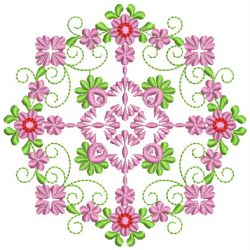 Floral Quilt Blocks 2 07(Sm)