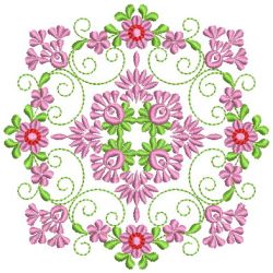 Floral Quilt Blocks 2 08(Sm)