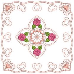 Brilliant Rose Quilt 03(Md) machine embroidery designs
