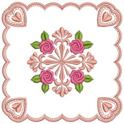 Brilliant Rose Quilt 05(Md) machine embroidery designs