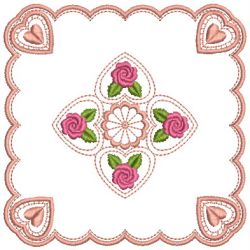 Brilliant Rose Quilt 06(Md) machine embroidery designs