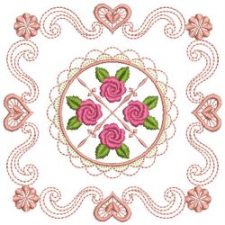 Brilliant Rose Quilt 07(Lg)
