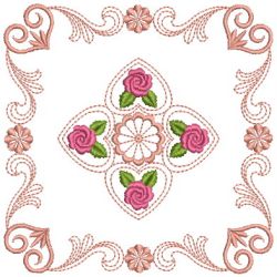 Brilliant Rose Quilt 12(Sm) machine embroidery designs