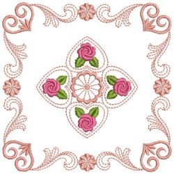 Brilliant Rose Quilt 12(Sm)