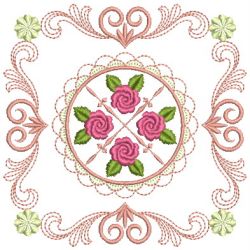 Brilliant Rose Quilt 16(Lg)