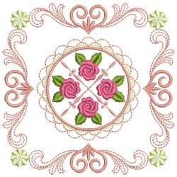 Brilliant Rose Quilt 16(Lg)