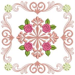Brilliant Rose Quilt 17(Md) machine embroidery designs