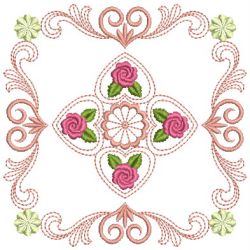 Brilliant Rose Quilt 18(Lg)