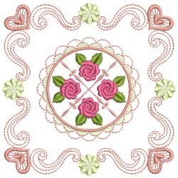 Brilliant Rose Quilt 19(Lg)