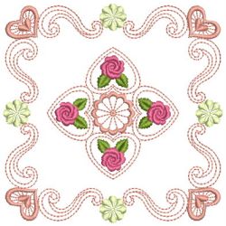 Brilliant Rose Quilt 21(Sm) machine embroidery designs