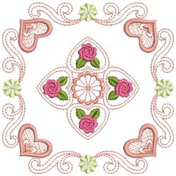 Brilliant Rose Quilt 24(Lg)