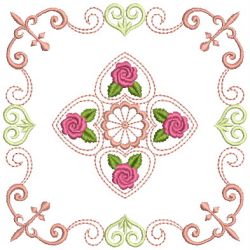 Brilliant Rose Quilt 30(Sm) machine embroidery designs