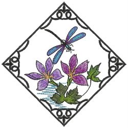 Floral Garden 10(Md) machine embroidery designs