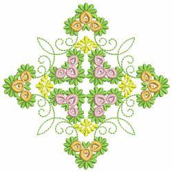 Floral Quilt Blocks 3 01(Lg) machine embroidery designs