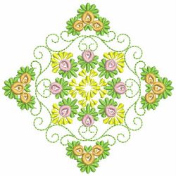 Floral Quilt Blocks 3 02(Md) machine embroidery designs