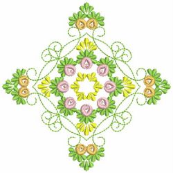 Floral Quilt Blocks 3 04(Lg) machine embroidery designs