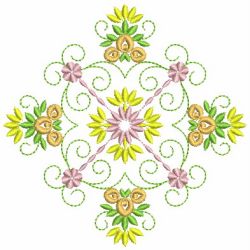 Floral Quilt Blocks 3 08(Md) machine embroidery designs