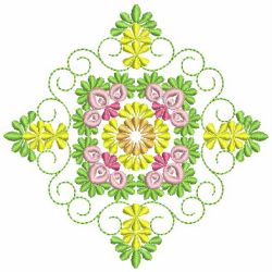 Floral Quilt Blocks 3 09(Md) machine embroidery designs