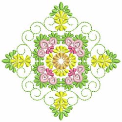 Floral Quilt Blocks 3 09(Sm) machine embroidery designs