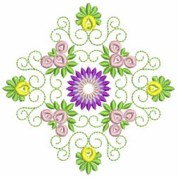 Floral Quilt Blocks 3 10(Sm) machine embroidery designs