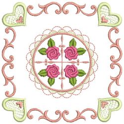 Brilliant Rose Quilt 2 04(Md) machine embroidery designs
