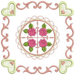 Brilliant Rose Quilt 2 04(Sm)