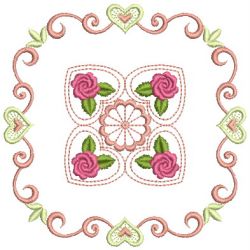 Brilliant Rose Quilt 2 09(Lg)