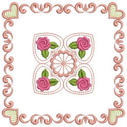 Brilliant Rose Quilt 2 12(Lg)