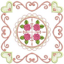 Brilliant Rose Quilt 2 13(Lg) machine embroidery designs