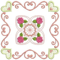 Brilliant Rose Quilt 2 15(Sm)