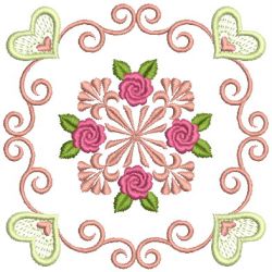 Brilliant Rose Quilt 2 17(Sm)