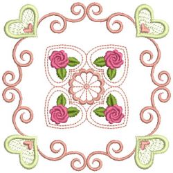 Brilliant Rose Quilt 2 18(Lg)