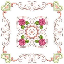 Brilliant Rose Quilt 2 21(Sm)