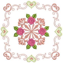 Brilliant Rose Quilt 2 23(Sm)