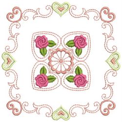 Brilliant Rose Quilt 2 24(Sm)