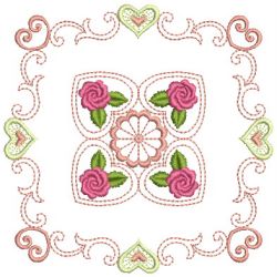 Brilliant Rose Quilt 2 24(Sm)