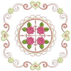 Brilliant Rose Quilt 2 25(Md) machine embroidery designs