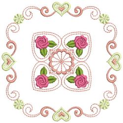 Brilliant Rose Quilt 2 27(Sm)